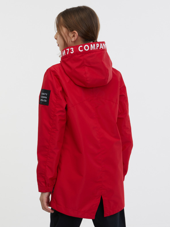 Sam 73 Crvena parka za djevojčice SAM 73 Lilo