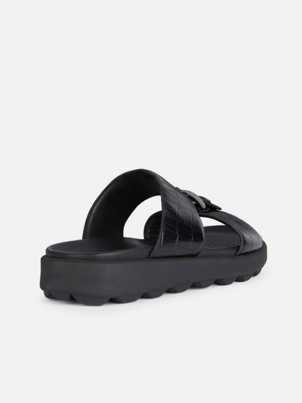 Geox Crne muške papuče Geox Spherica Ec6