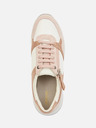 Geox Svijetlo ružičaste ženske tenisice Geox Bulmya