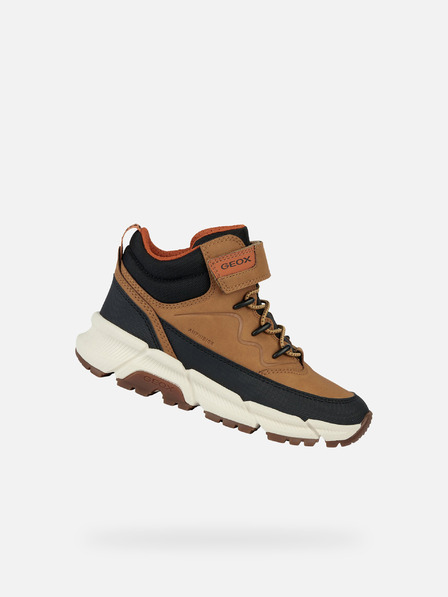 Geox Žuta dječja gležnjača Geox Flexyper Plus Boy