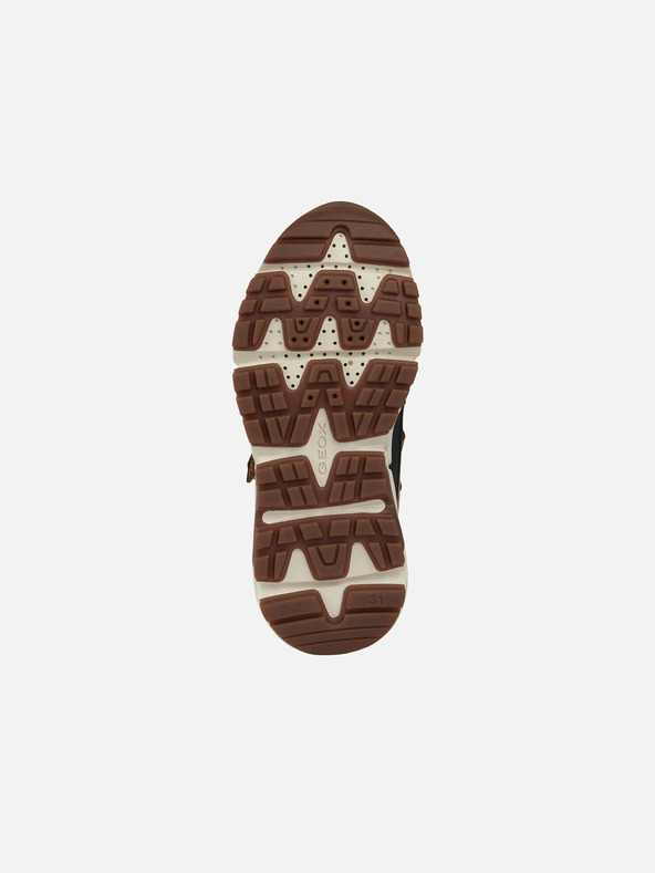 Geox Žuta dječja gležnjača Geox Flexyper Plus Boy