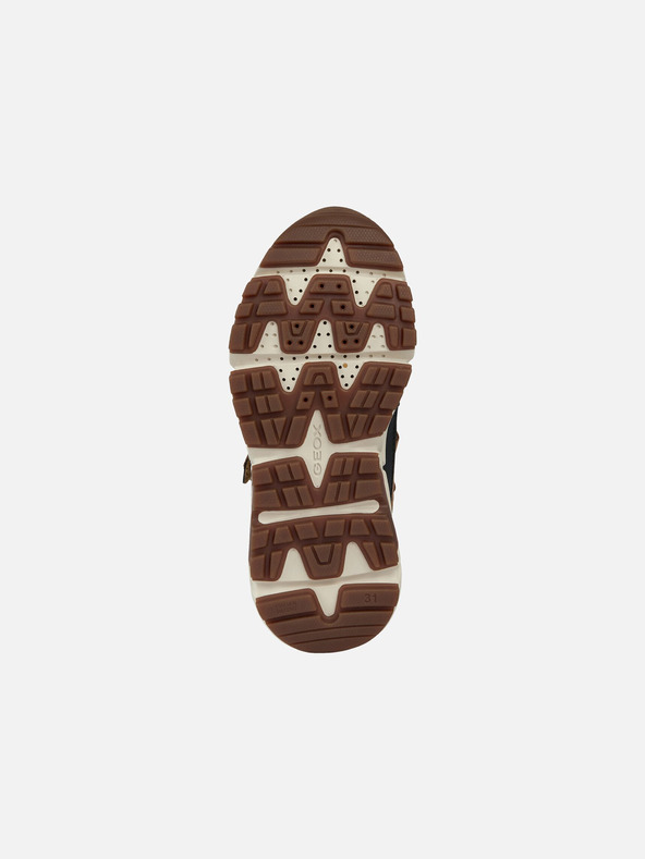 Geox Žuta dječja gležnjača Geox Flexyper Plus Boy