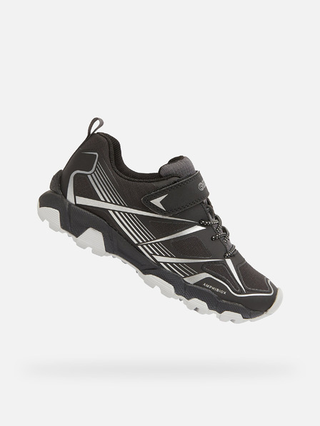 Geox Crne Geox Magnetar B Abx tenisice za dječake