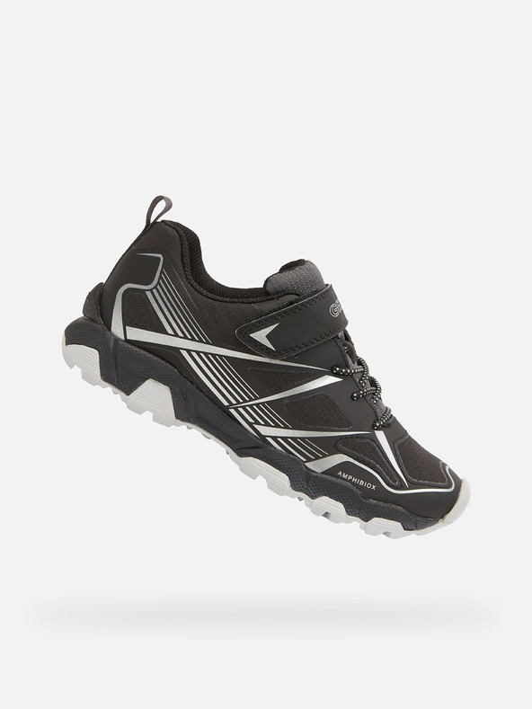 Geox Crne Geox Magnetar B Abx tenisice za dječake