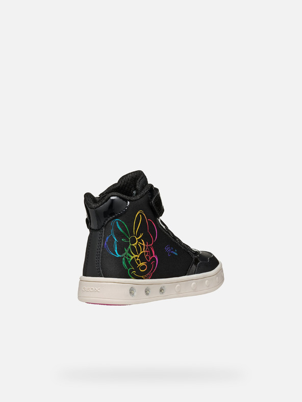 Geox Black Skylin Girl gležnjače za djevojčice