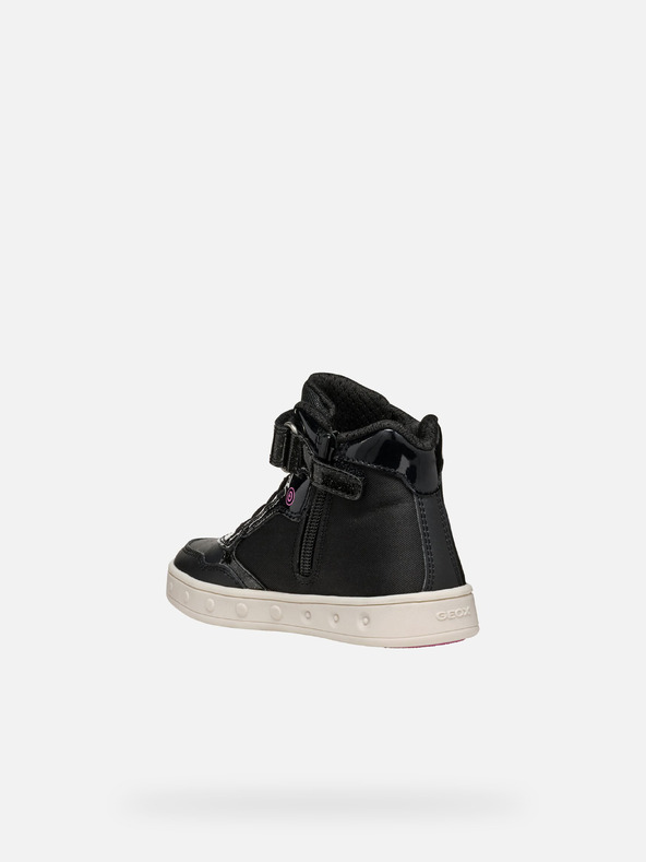 Geox Black Skylin Girl gležnjače za djevojčice