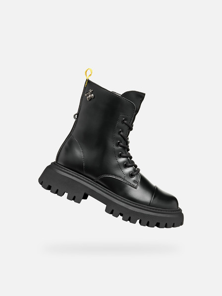 Geox Geox Maquinnerns Gležnjače za djevojčice u crnoj boji