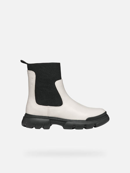 Geox Geox Junette Girl krem ​​gležnjače za djevojčice