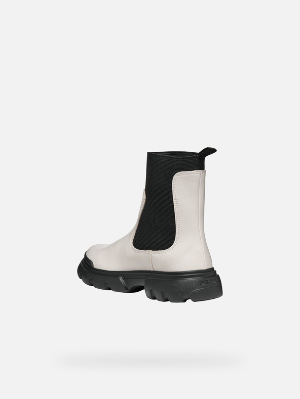 Geox Geox Junette Girl krem ​​gležnjače za djevojčice