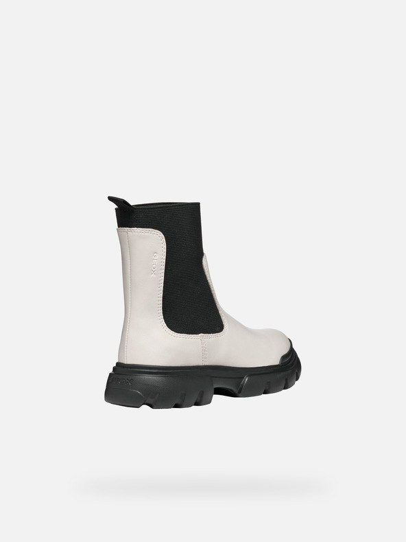 Geox Geox Junette Girl krem ​​gležnjače za djevojčice