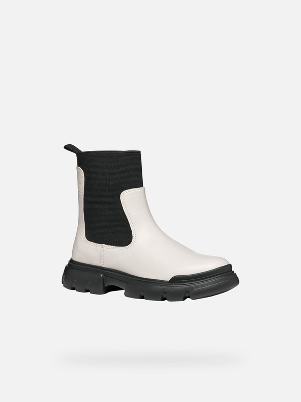 Geox Geox Junette Girl krem ​​gležnjače za djevojčice