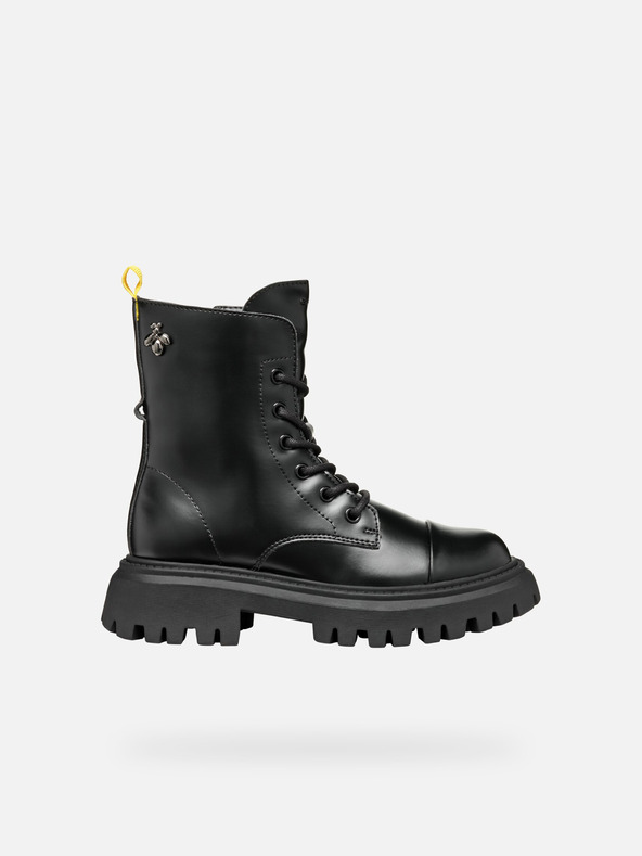 Geox Geox Maquinnerns Gležnjače za djevojčice u crnoj boji