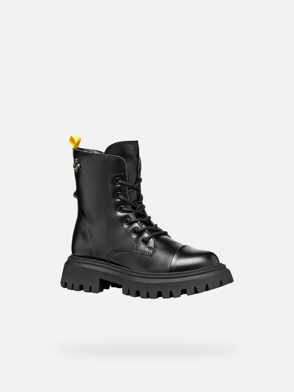 Geox Geox Maquinnerns Gležnjače za djevojčice u crnoj boji