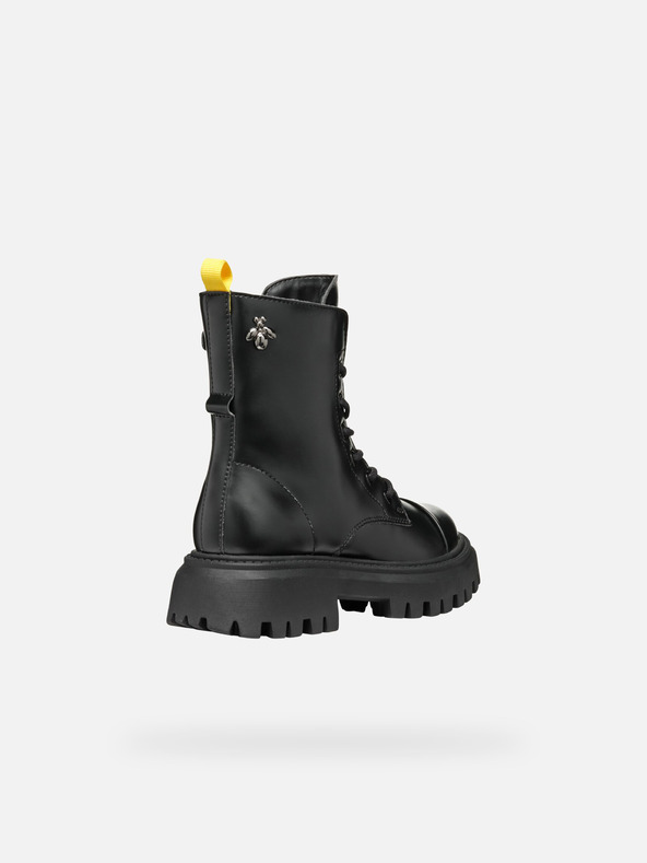 Geox Geox Maquinnerns Gležnjače za djevojčice u crnoj boji