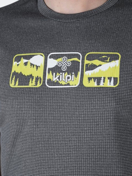 Kilpi Muška outdoor majica Kilpi GIACINTO-M Tamno siva