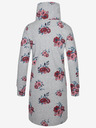 Loap Svijetlo siva ženska cvjetna haljina LOAP Ebuna