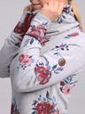 Loap Svijetlo siva ženska cvjetna haljina LOAP Ebuna