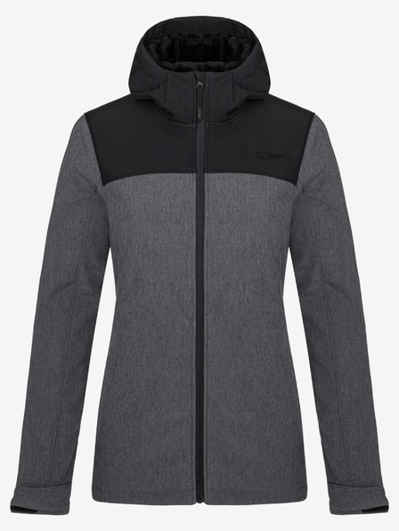 Loap Crno-siva ženska softshell jakna LOAP LUKA