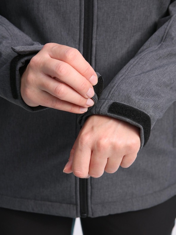 Loap Crno-siva ženska softshell jakna LOAP LUKA