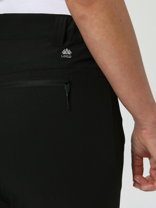 Loap Crne ženske hlače LOAP UZULINA