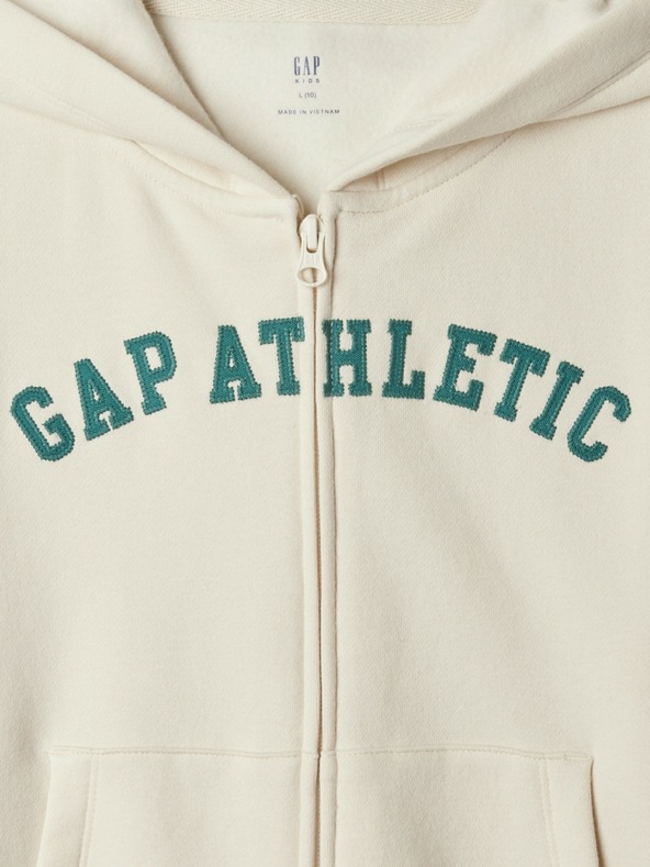 GAP Dječja dukserica s patentom Gap Athletic GAP