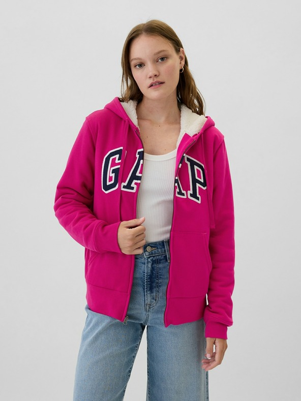 GAP GAP Sherpa dukserica s logom