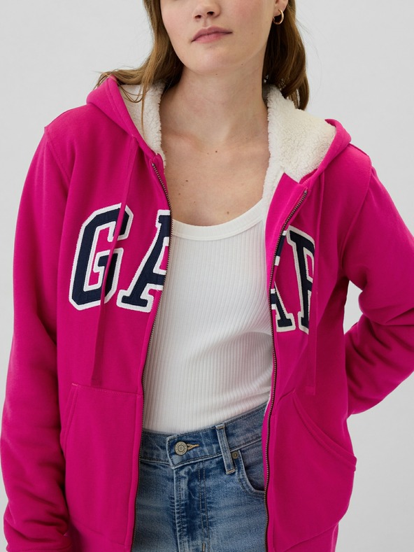 GAP GAP Sherpa dukserica s logom