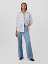 GAP Prugasta oversize košulja Poplin Big Shirt GAP