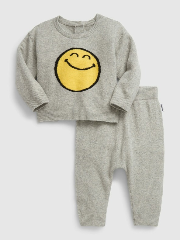 GAP Pleteni komplet za bebe Gap × SmileyWorld® GAP