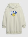 GAP Dječje mikinaste haljine Gap × SmileyWorld® GAP