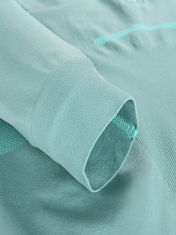 ALPINE PRO Zeleno žensko funkcionalno donje rublje - Alpine Pro Seama majica