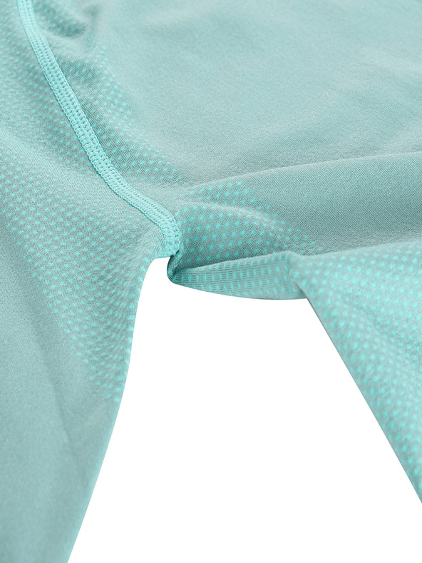 ALPINE PRO Zeleno žensko funkcionalno donje rublje - Alpine Pro Seama majica