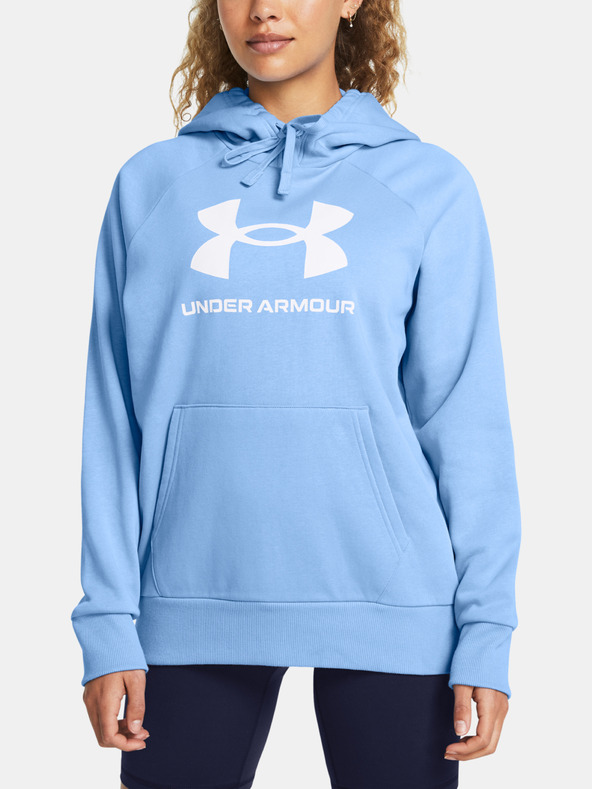 Under Armour Ženska majica s kapuljačom Under Armour UA Rival Fleece s velikim logotipom Hdy
