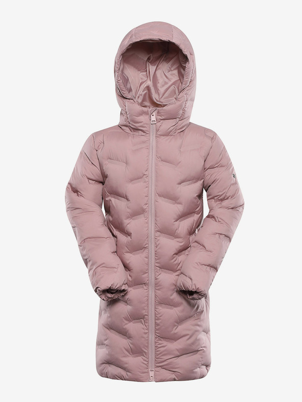 ALPINE PRO Ružičasti Hi-Therm kaput za djevojčice s Alpine Pro Awedo impregnacijom