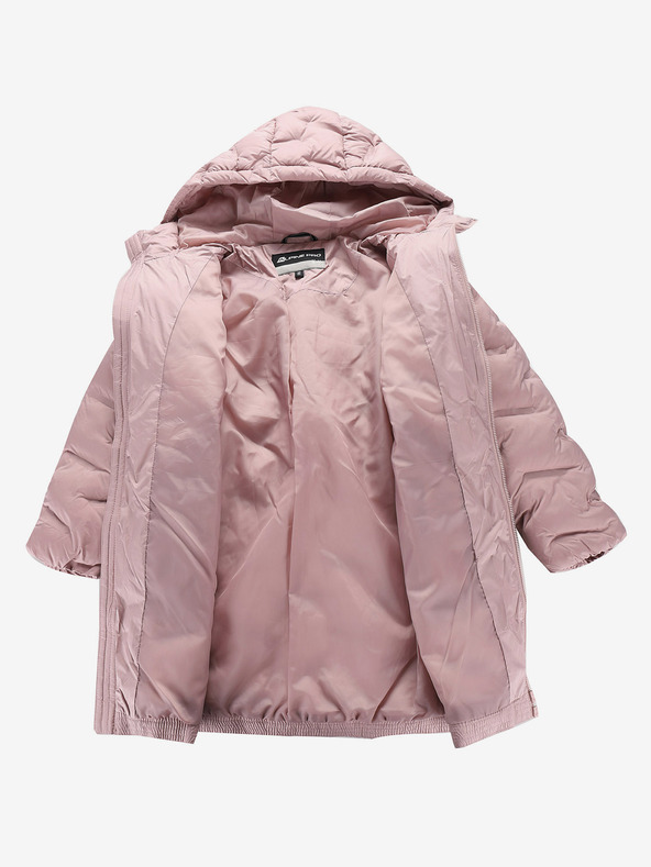 ALPINE PRO Ružičasti Hi-Therm kaput za djevojčice s Alpine Pro Awedo impregnacijom