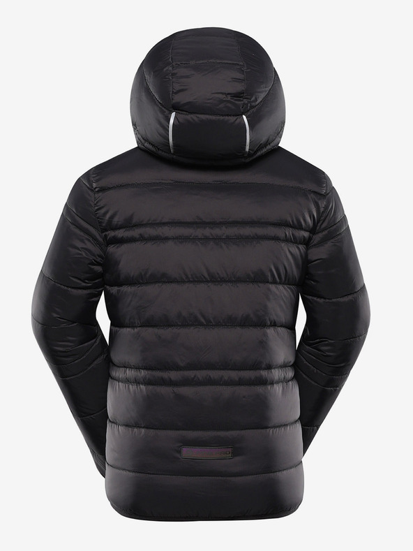 ALPINE PRO Dječja reverzibilna jakna hi-therm ALPINE PRO DOUWO crna