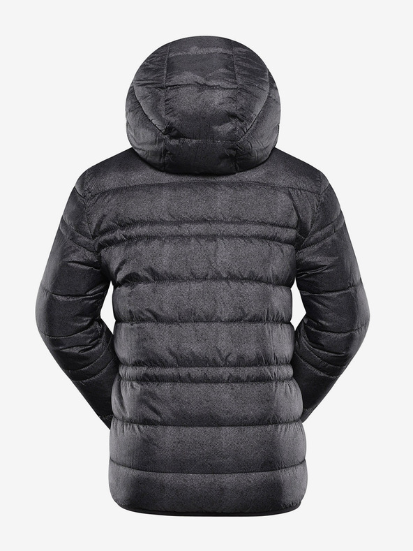 ALPINE PRO Dječja reverzibilna jakna hi-therm ALPINE PRO DOUWO crna