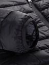 ALPINE PRO Dječja reverzibilna jakna hi-therm ALPINE PRO DOUWO crna