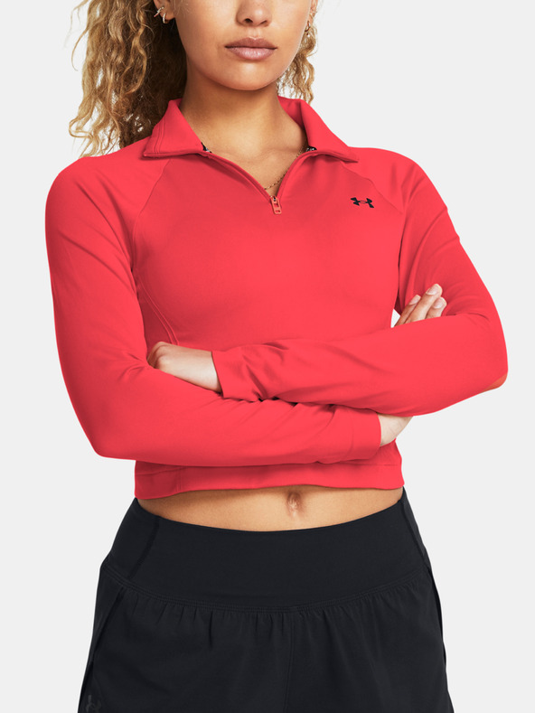 Under Armour Ženska bešavna majica kratkih rukava Under Armour Vanish s 1/4 patentnim zatvaračem