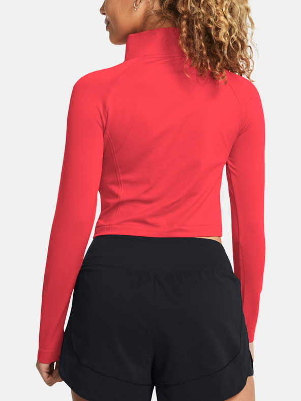 Under Armour Ženska bešavna majica kratkih rukava Under Armour Vanish s 1/4 patentnim zatvaračem
