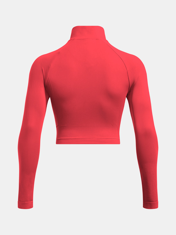 Under Armour Ženska bešavna majica kratkih rukava Under Armour Vanish s 1/4 patentnim zatvaračem