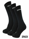 Horsefeathers Čarape Delete Premium 3Pack - crne veličine 11 - 13 HORSEFEATHERS