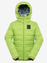 ALPINE PRO Dječja dvostrana jakna hi-therm ALPINE PRO DOUWO zelena