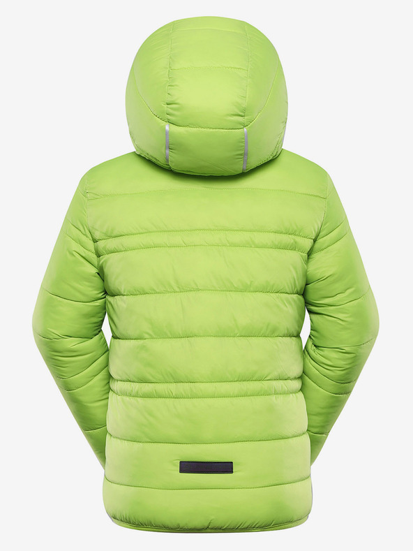 ALPINE PRO Dječja dvostrana jakna hi-therm ALPINE PRO DOUWO zelena