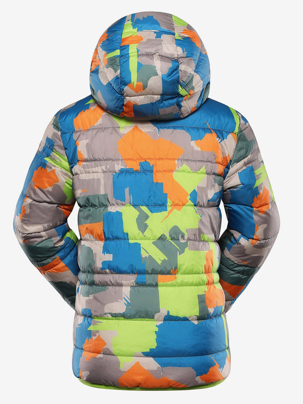 ALPINE PRO Dječja dvostrana jakna hi-therm ALPINE PRO DOUWO zelena