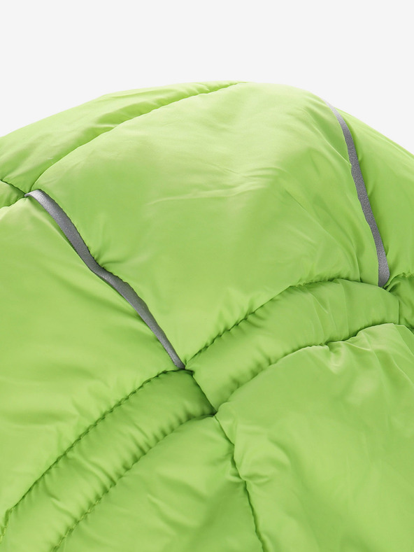 ALPINE PRO Dječja dvostrana jakna hi-therm ALPINE PRO DOUWO zelena