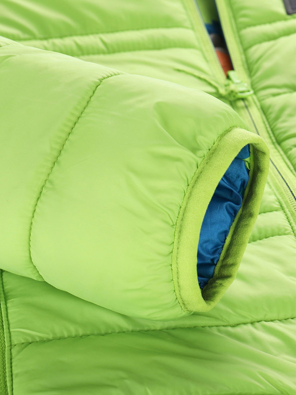 ALPINE PRO Dječja dvostrana jakna hi-therm ALPINE PRO DOUWO zelena
