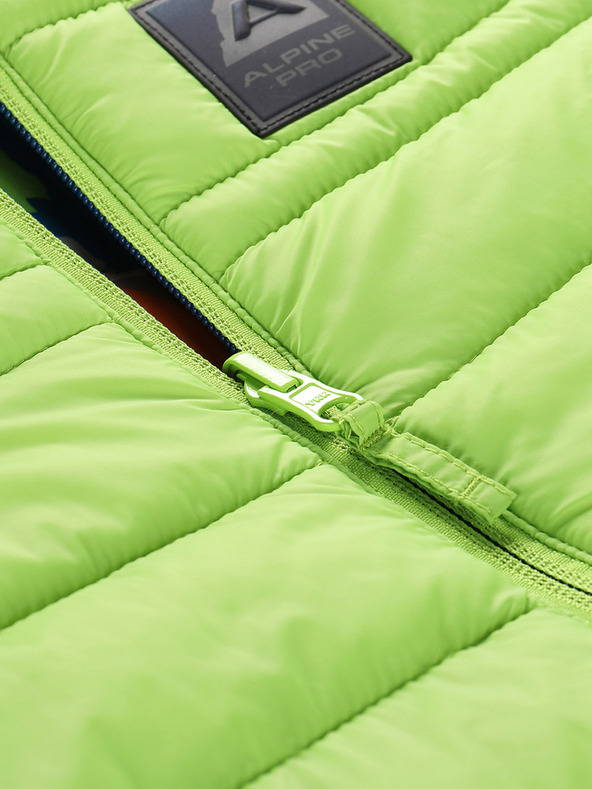 ALPINE PRO Dječja dvostrana jakna hi-therm ALPINE PRO DOUWO zelena