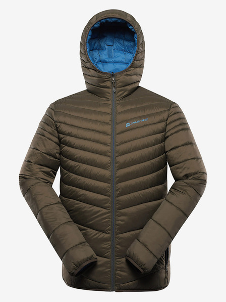 ALPINE PRO Zelena muška reverzibilna jakna Hi-Therm Alpine Pro Erom