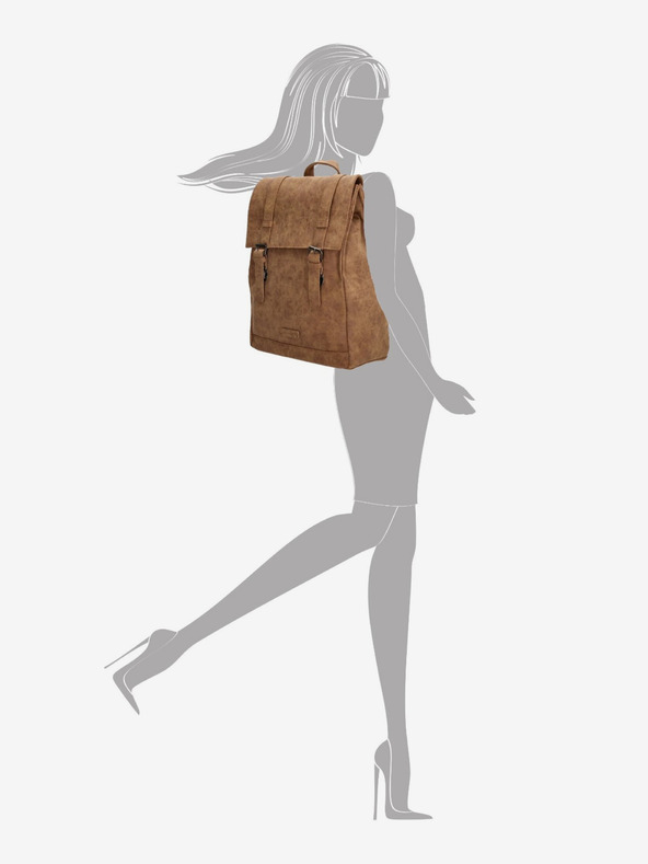 Enrico Benetti Enrico Benetti Amy Tablet ruksak Camel
